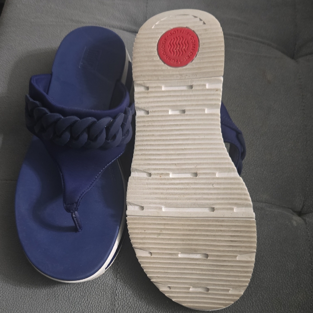 Fitflop Women's Navy Flip Flops